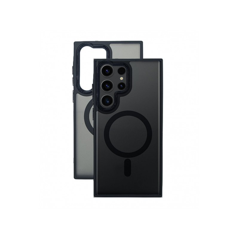 Viedtālruņa aizmugurējais vāciņš Apple iPhone 11 Magsafe Case Black, Transparent