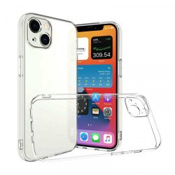 Viedtālruņa aizmugurējais vāciņš Apple Iphone 15 BC Silikon 2.0mm Cam Transparent