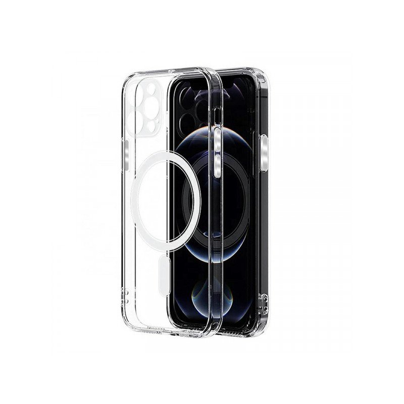 Viedtālruņa aizmugurējais vāciņš Apple iPhone 16 Pro Magsafe Case Transparent