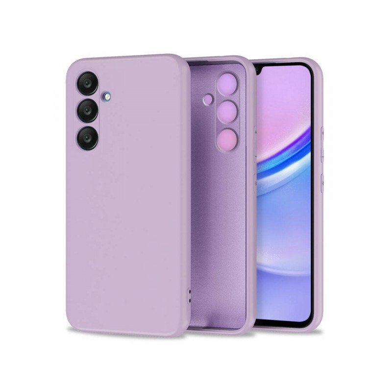 Viedtālruņa aizmugurējais vāciņš Samsung Galaxy A15 5G Icon Light Violet