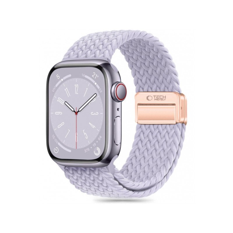 Viedpulksteņa siksniņa Apple Nylonmag strap for Apple Watch 38/40/41 mm Violet