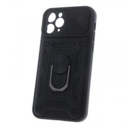 Viedtālruņa aizmugurējais vāciņš Samsung Galaxy A36 5G Defender slide Black
