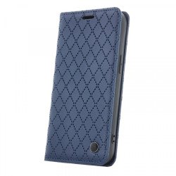 Viedtālruņa atveramais maciņš Samsung Galaxy A36 5G Smart Caro Blue