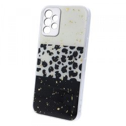Viedtālruņa aizmugurējais vāciņš Samsung Galaxy A33 5G Gold Glam Leopard2 Mixed, With Design