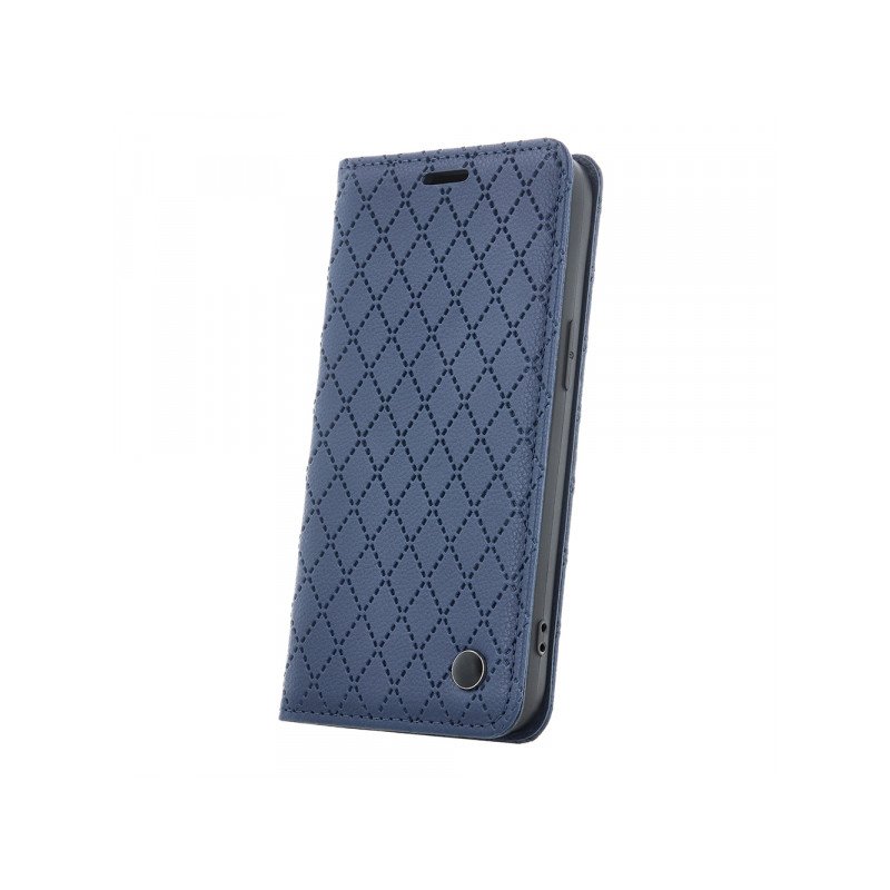 Viedtālruņa atveramais maciņš Samsung Galaxy A15 5G Smart Caro Navy