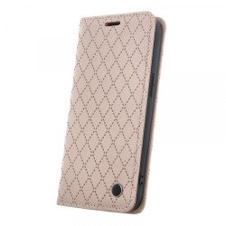Viedtālruņa atveramais maciņš Xiaomi Redmi 13C Smart Caro Beige