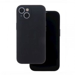 Viedtālruņa aizmugurējais vāciņš Samsung Galaxy A15 Solid Silicone Black