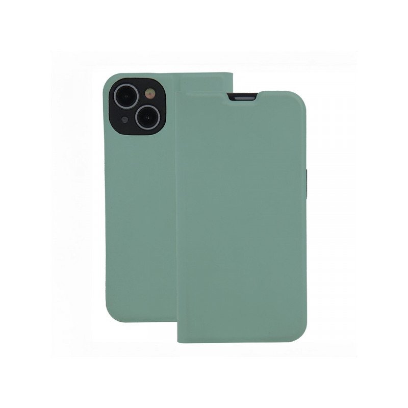 Viedtālruņa atveramais maciņš Samsung Galaxy A15 5G Smart Soft Light Green