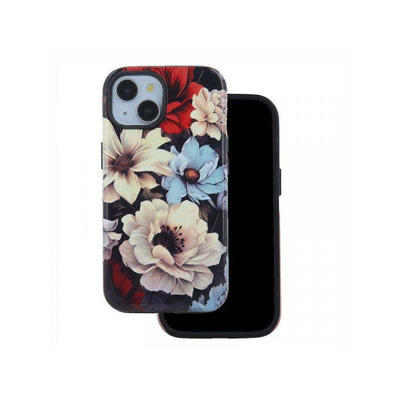 Viedtālruņa aizmugurējais vāciņš Apple iPhone 11 Garden Mixed/clear