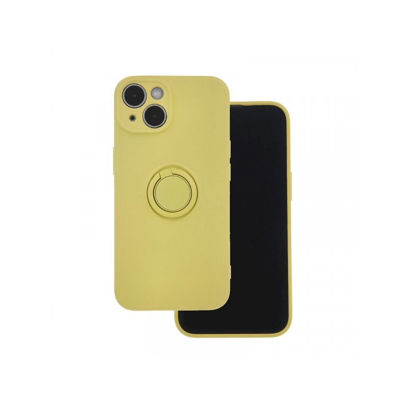 Viedtālruņa aizmugurējais vāciņš Xiaomi Redmi A3 Finger Grip Yellow