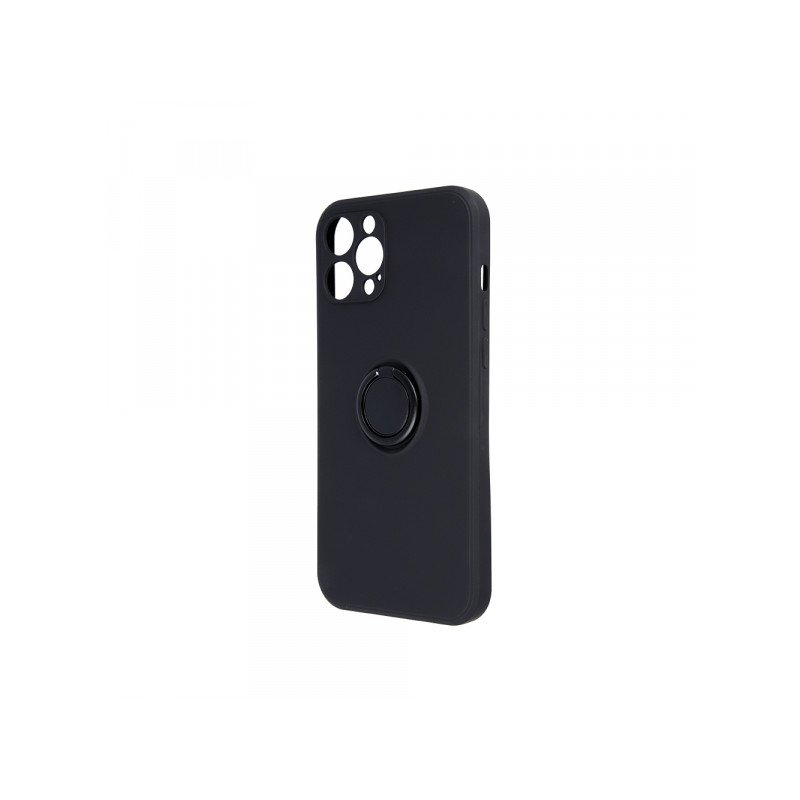 Viedtālruņa aizmugurējais vāciņš Apple Iphone 16 Plus Finger Grip Black