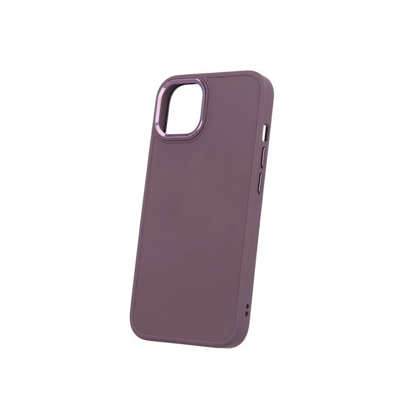 Viedtālruņa aizmugurējais vāciņš Apple Iphone 16 Satin case Burgundy