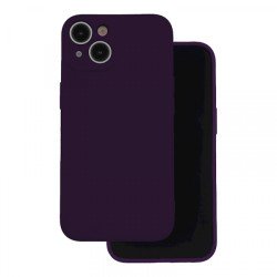 Viedtālruņa aizmugurējais vāciņš Samsung Galaxy A15 5G Silicone case Dark Violet