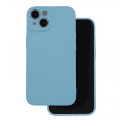 Viedtālruņa aizmugurējais vāciņš Apple iPhone 16 Pro Silicone case Light Blue