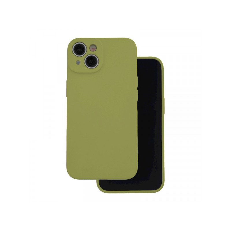 Viedtālruņa aizmugurējais vāciņš Samsung Galaxy A35 Silicone case Olive