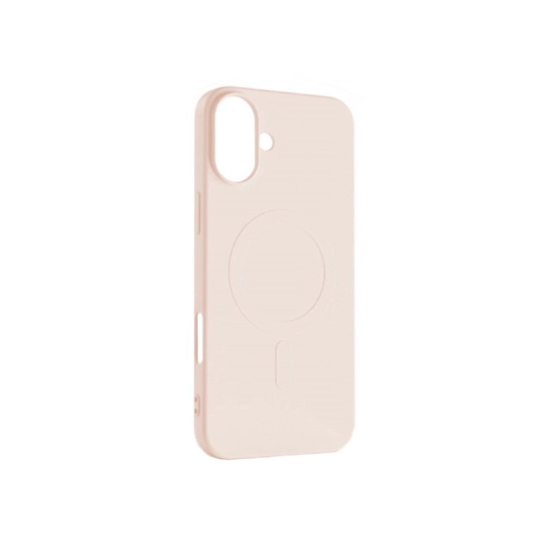 Viedtālruņa aizmugurējais vāciņš Apple iPhone 16 Pro Max Silicon Mag case Light Pink