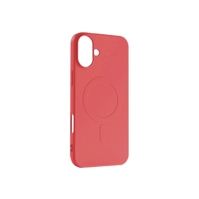 Viedtālruņa aizmugurējais vāciņš Apple iPhone 16 Pro Max Silicon Mag case Red