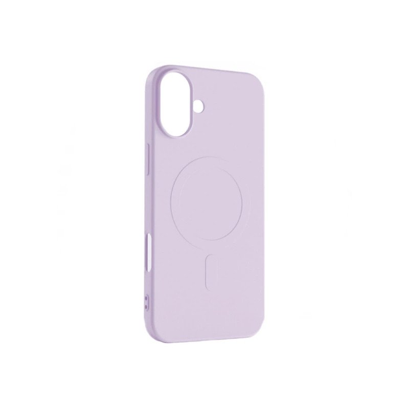 Viedtālruņa aizmugurējais vāciņš Apple Iphone 16 Silicon Mag case Lavanda