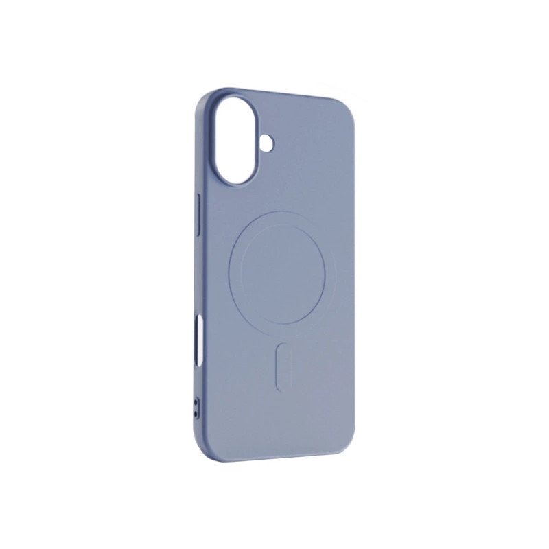 Viedtālruņa aizmugurējais vāciņš Apple iPhone 16 Pro Silicon Mag case Light Blue