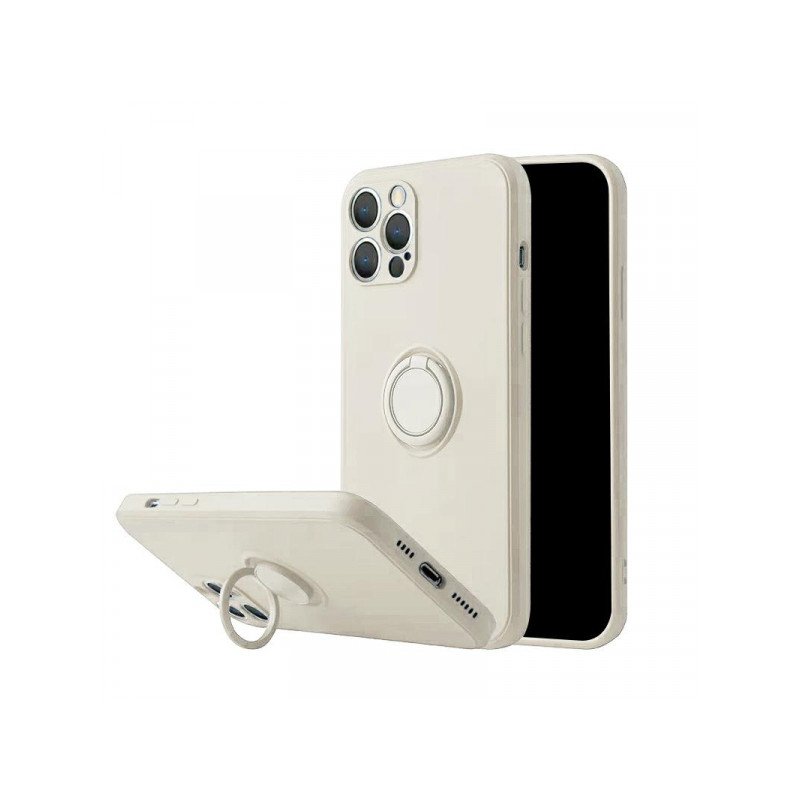 Viedtālruņa aizmugurējais vāciņš Apple iPhone 12 Mini Pastel Ring Grey