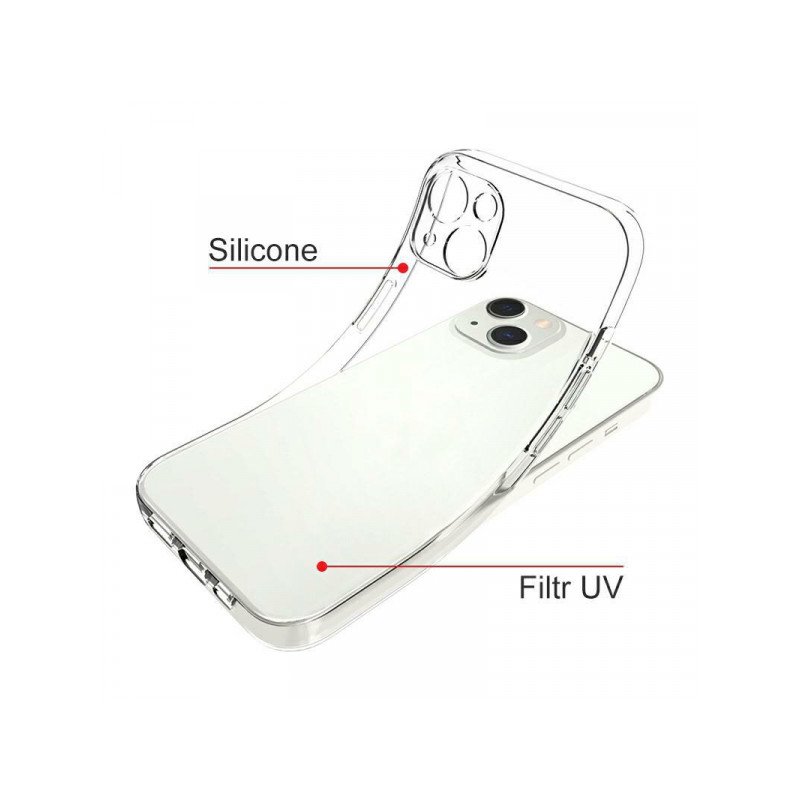 Viedtālruņa aizmugurējais vāciņš Samsung Galaxy A41 BC Silikon 2.0mm Transparent