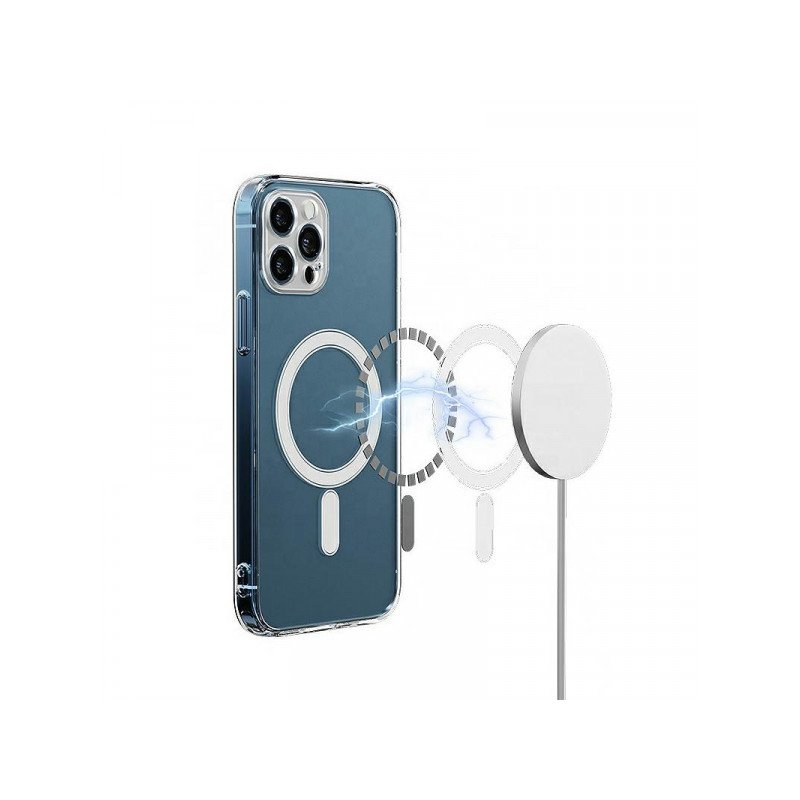 Viedtālruņa aizmugurējais vāciņš Apple iPhone 12 Pro Max Magsafe Case Transparent