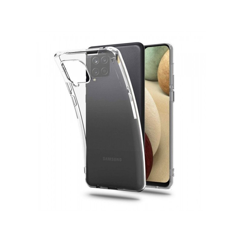 Viedtālruņa aizmugurējais vāciņš Samsung Galaxy A12 FlexAir Transparent