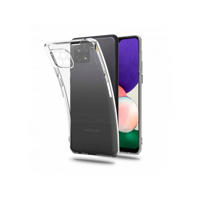 Viedtālruņa aizmugurējais vāciņš Samsung Galaxy A22 5G FlexAir Transparent