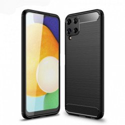 Viedtālruņa aizmugurējais vāciņš Samsung Galaxy A22 Carbon Black