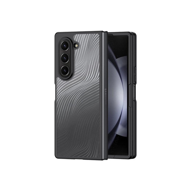 Viedtālruņa aizmugurējais vāciņš Samsung Galaxy Z Fold 6 Aimo Black, Transparent