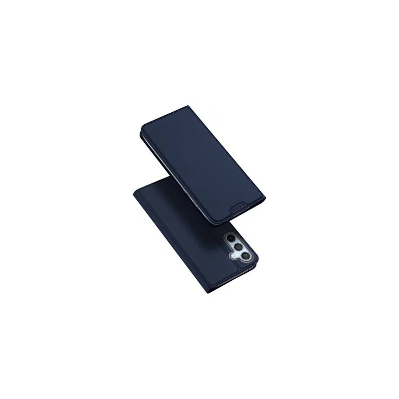 Viedtālruņa atveramais maciņš Samsung Galaxy A54 5G Skin Leather Blue