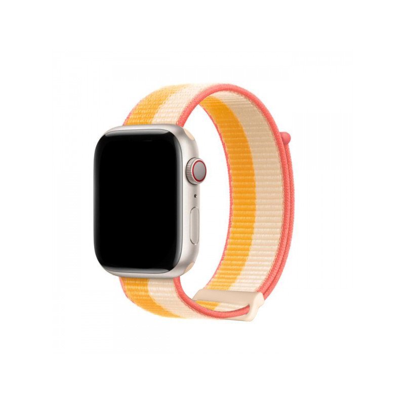 Viedpulksteņa siksniņa Apple Watch Strap (Sport Version) White, Yellow