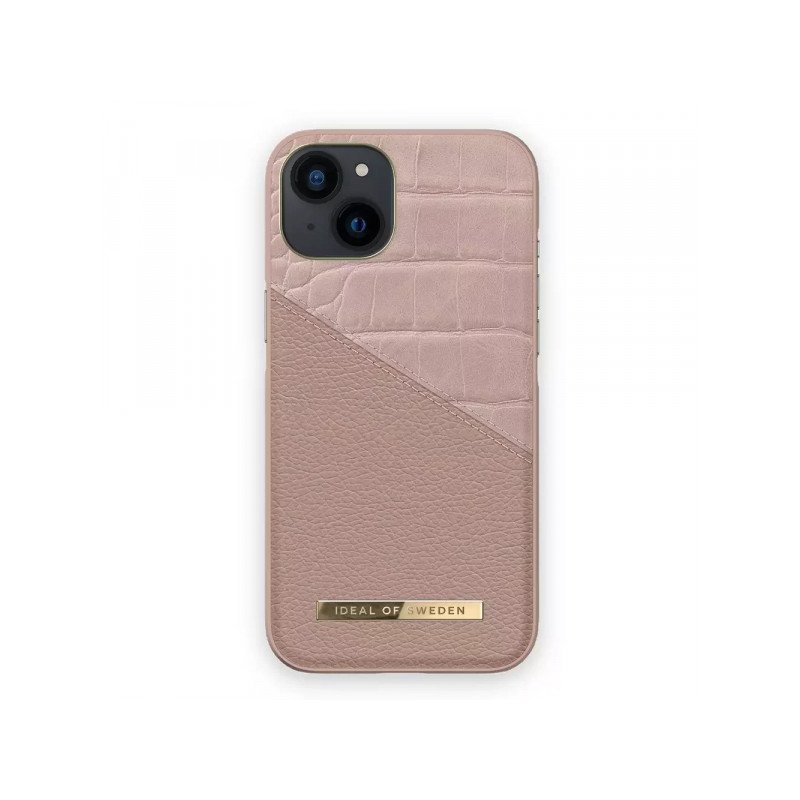 Viedtālruņa aizmugurējais vāciņš Apple iPhone 13 Rose Smoke Croco Pink