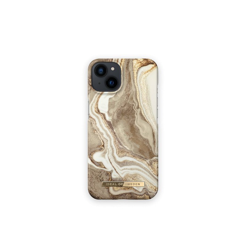 Viedtālruņa aizmugurējais vāciņš Apple iPhone 13 Golden Sand Beige, With Design