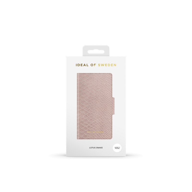 Viedtālruņa atveramais maciņš Apple iPhone 13 Pro Max Lotus Snake Pink
