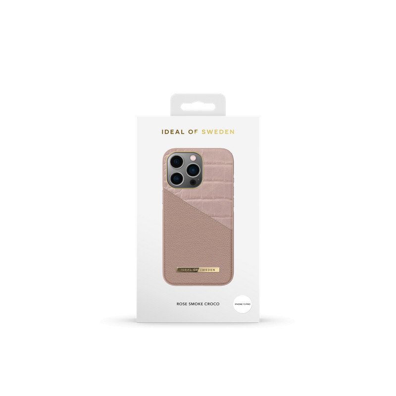 Viedtālruņa aizmugurējais vāciņš Apple iPhone 13 Pro Rose Smoke Croco Pink