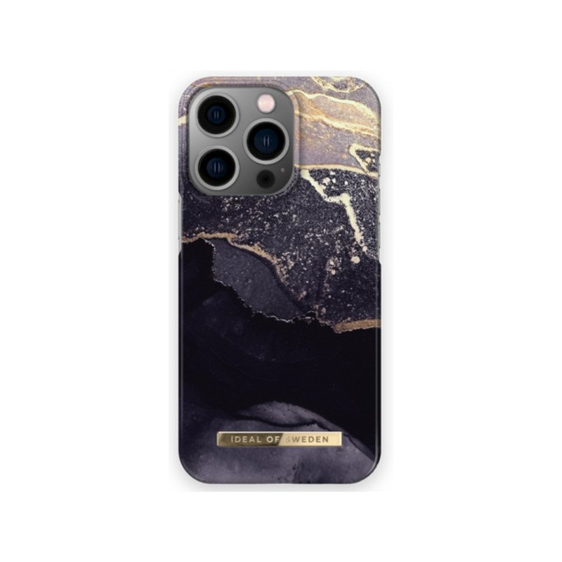Viedtālruņa aizmugurējais vāciņš Apple iPhone 13 Pro Golden Twilight Marble Dark Blue, Gold, With Design