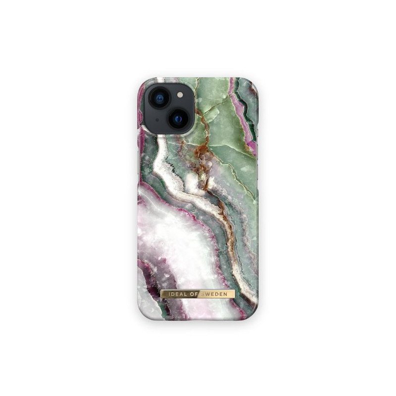 Viedtālruņa aizmugurējais vāciņš Apple iPhone 13 Northern Lights Green, Pink, With Design