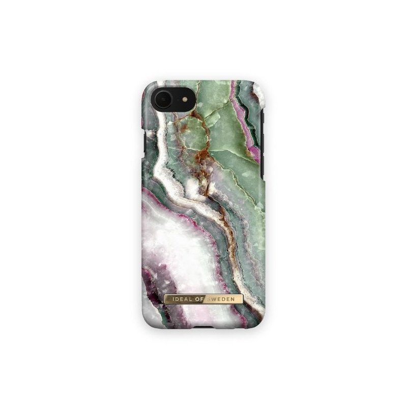 Viedtālruņa aizmugurējais vāciņš Apple iPhone 7 / 8 / SE 20 / SE 22 Northern Lights Green, Pink, With Design