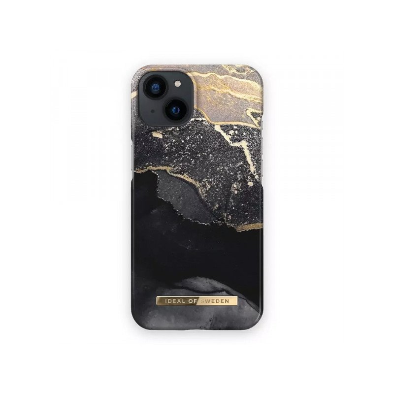 Viedtālruņa aizmugurējais vāciņš Apple iPhone 14 Pro Max Golden Twilight Marble Black, Gold, With Design
