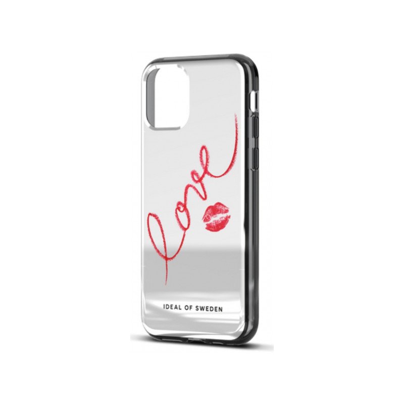 Viedtālruņa aizmugurējais vāciņš Apple iPhone 16E Mirror Love Silver