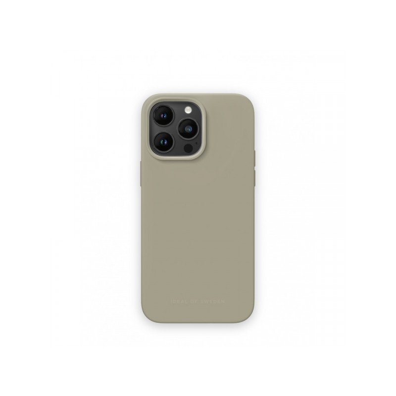 Viedtālruņa aizmugurējais vāciņš Apple iPhone 14 Pro Silicone Back Case Beige