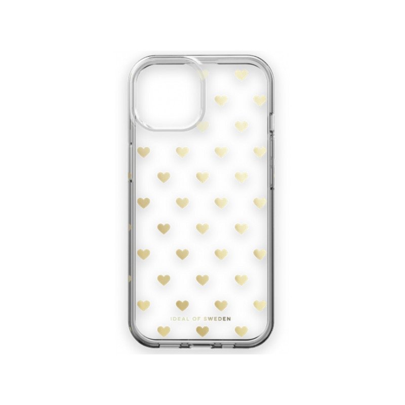 Viedtālruņa aizmugurējais vāciņš Apple iPhone 16E Clear Case Gold, Transparent