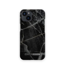 Viedtālruņa aizmugurējais vāciņš Apple Iphone 15 Black Thunder Marble Black, Grey, With Design