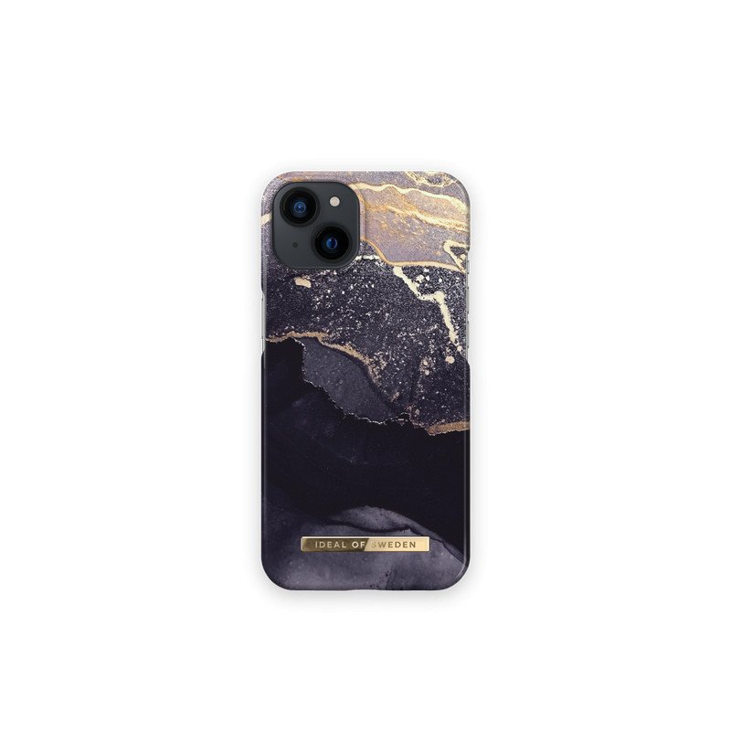 Viedtālruņa aizmugurējais vāciņš Apple iPhone 15 Pro Max Golden Twilight Marble Black, Gold, With Design