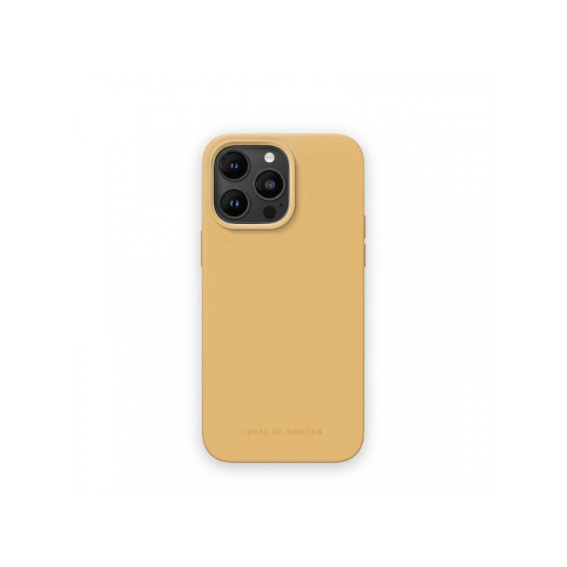 Viedtālruņa aizmugurējais vāciņš Apple Iphone 15 Silicone Back Case Peach
