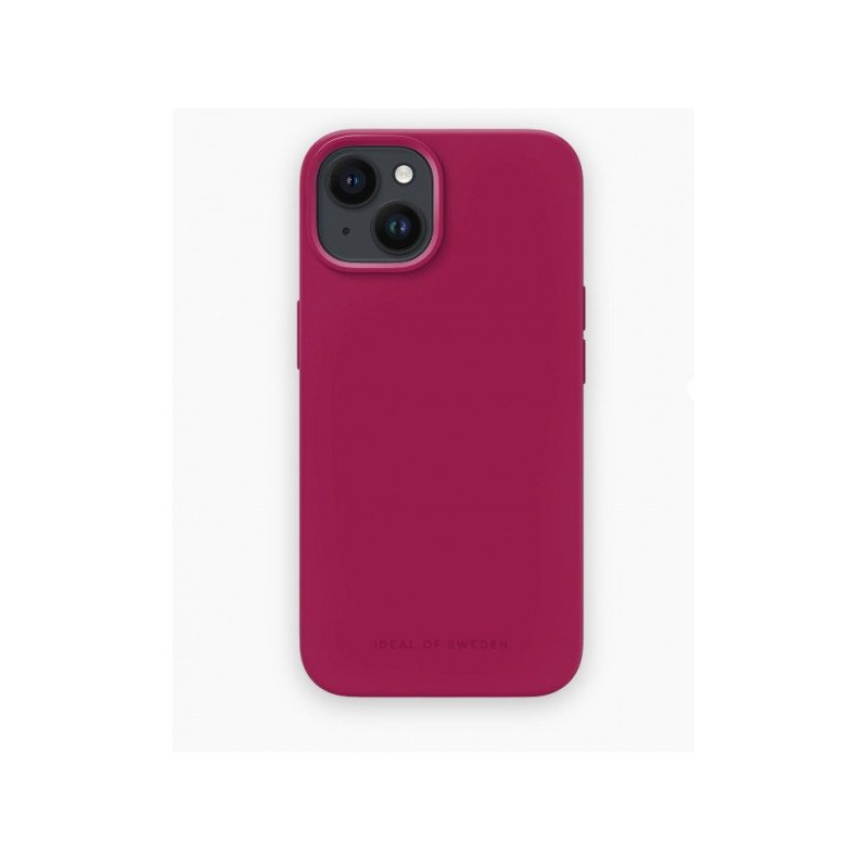 Viedtālruņa aizmugurējais vāciņš Apple iPhone 15 Pro Silicone Back Case Dark Pink