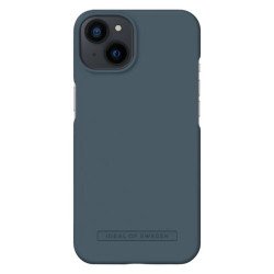 Viedtālruņa aizmugurējais vāciņš Apple iPhone 12/12 Pro Silicone Mag Midnight Blue