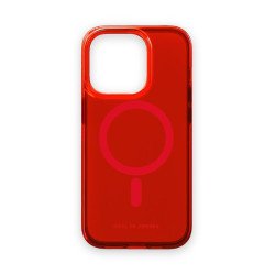 Viedtālruņa aizmugurējais vāciņš Apple iPhone 14 Clear Case Mag Red