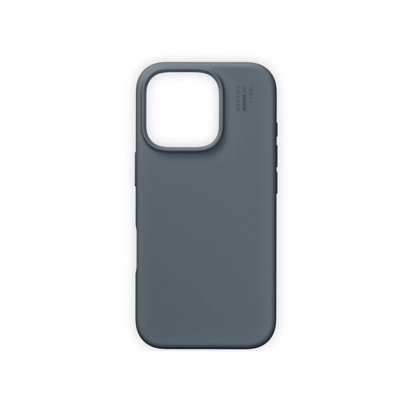 Viedtālruņa aizmugurējais vāciņš Apple Iphone 16 Silicone Mag Midnight Blue